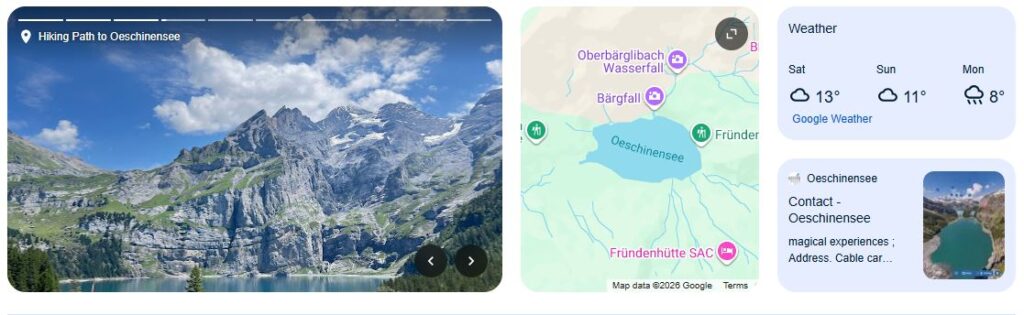 Lake Oeschinensee