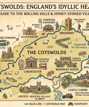 Cotswolds Map