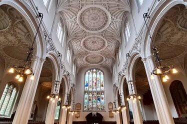 st mary aldermary London's most beautiful cafe