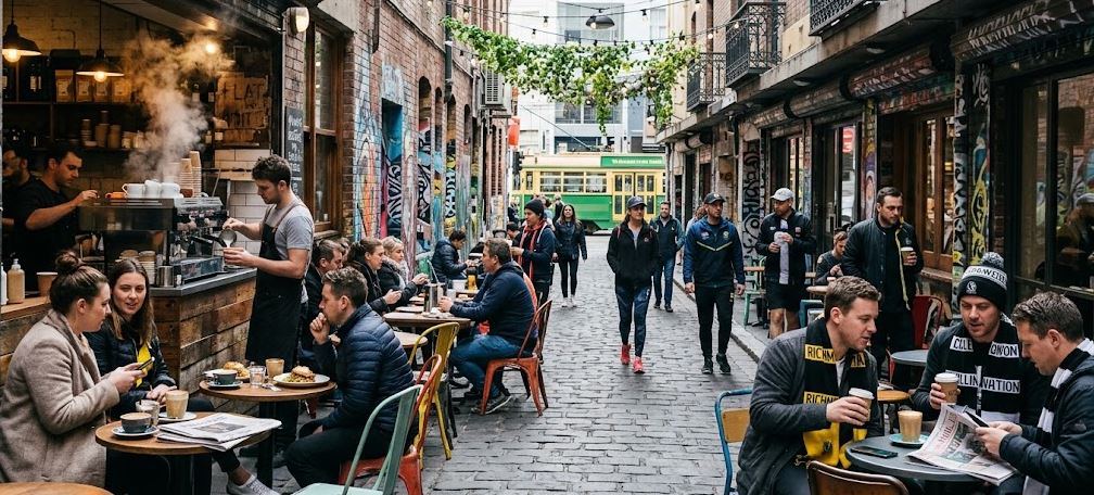 Melbourne, Australia – Coffee and sports culture